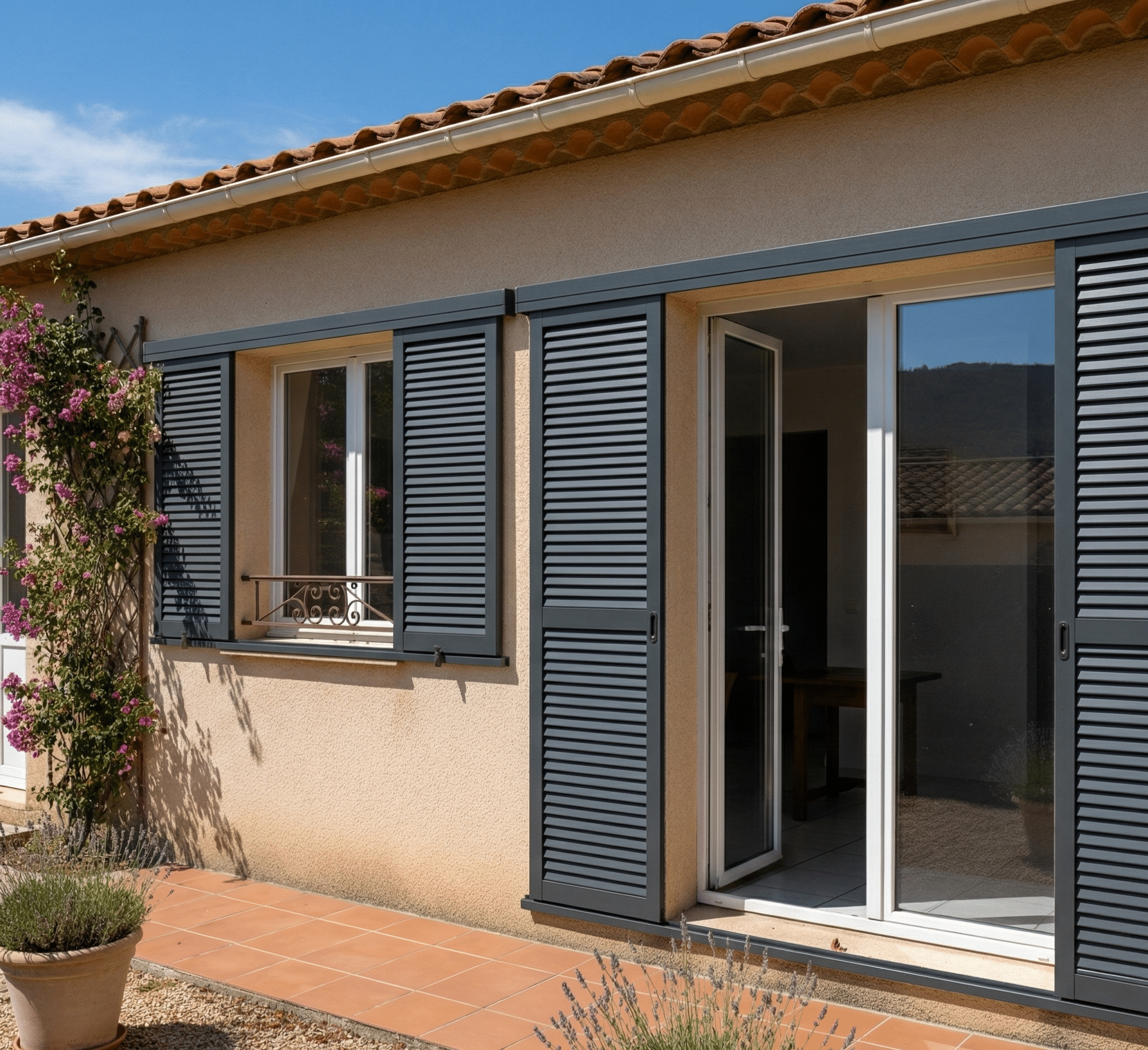 Protéger son intérieur de la chaleur avec des volets coulissants à Montpellier